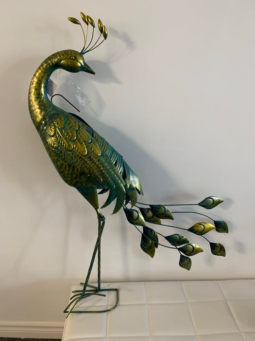 Metal peacock - thatswhatshegrows