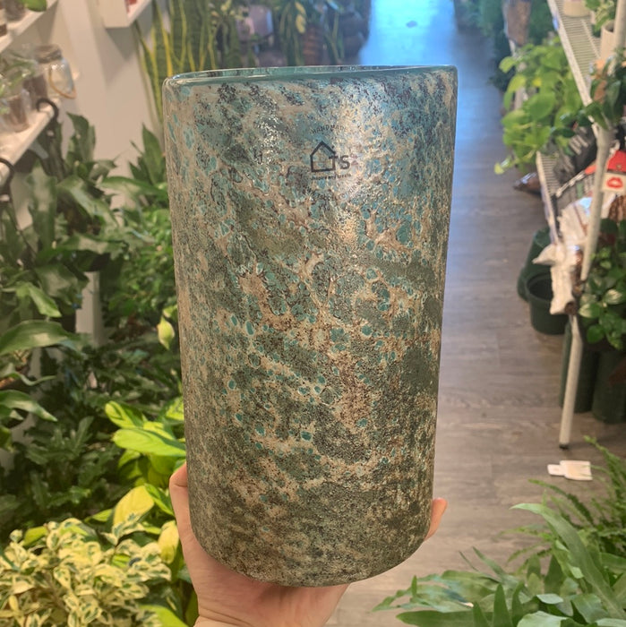 Ice blue vase - thatswhatshegrows