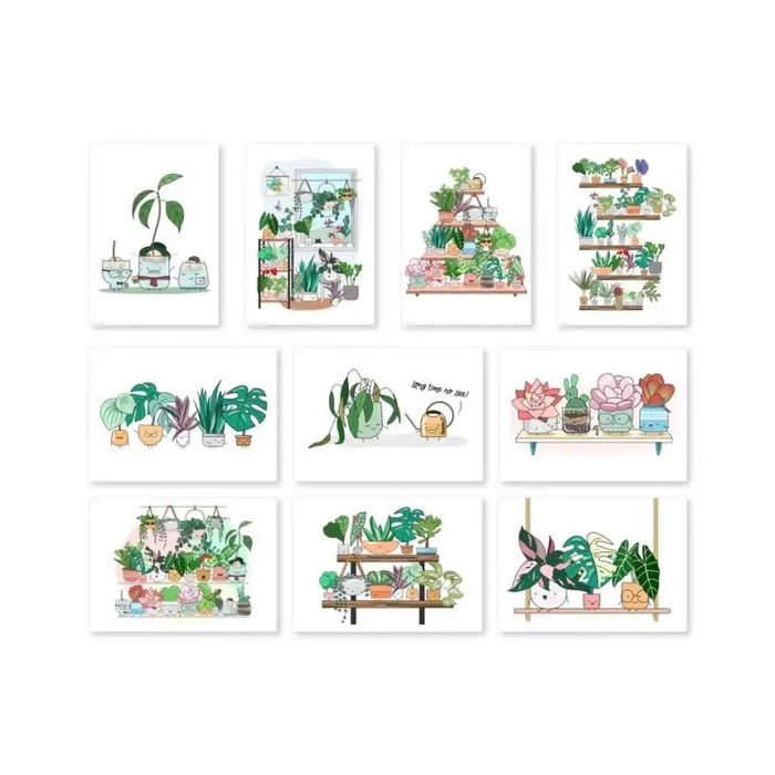 The Plant Buddies Postcard Set - thatswhatshegrows